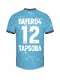 Bayer Leverkusen Edmond Tapsoba #12 Alternativní Dres 2023-24 Krátký Rukáv